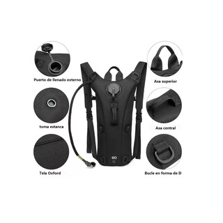 Foto 3 | Foto 3 | Mochila Hidratante Bolsa Agua 3l Bicicleta Camper Camuflaje Eo Safe Imports Esi-14415-1 Multicolor