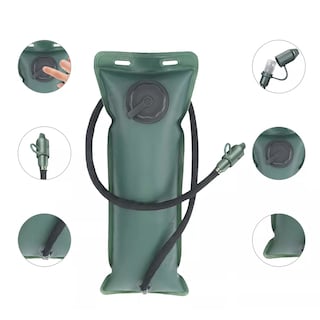 Foto 3 | Foto 3 | Mochila Hidratación Táctica Ciclismo Bolsa De Agua 3l Estilo 1 Eo Safe Imports Esi-14417-1 Negro