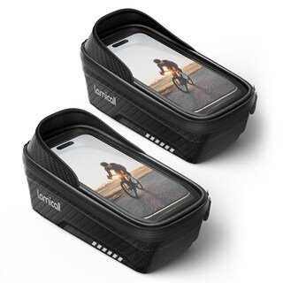 Foto 1 | Foto 1 | Bolsa Impermeable Para Cuadro De Bicicleta Lamicall Con Soporte Para Teléfono De 1,3 L - Venta Internacional.