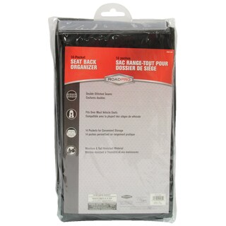 Foto 2 | Foto 2 | Organizador Para Respaldo De Asiento Roadpro Rpsb-14bk Travel Essentials - Venta Internacional.