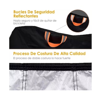 Foto 4 | Foto 4 | Cubierta Impermeable Para Bicicleta X 200cm Eo Safe Imports Esi-5328 color Negro