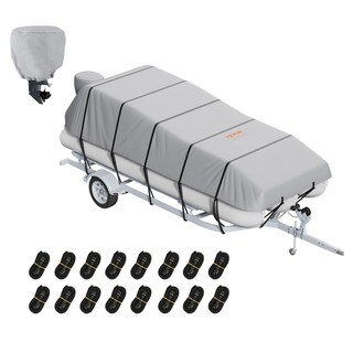 Foto 1 | Foto 1 | Funda Para Pontones Vevor 800d, Resistente, 19 A 20 Pies Con Cubierta De Motor - Venta Internacional.