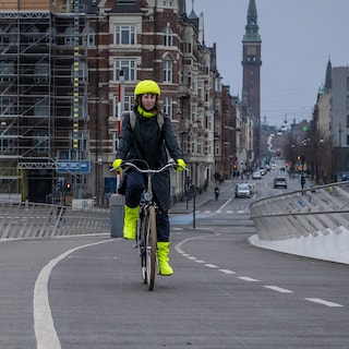 Foto 5 | Foto 5 | Funda Para Casco De Bicicleta Gripgrab, Impermeable, De Alta Visibilidad - Venta Internacional.