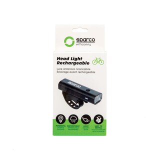 Foto 4 | Foto 4 | Luz Delantera Recargable 400 Lúmenes Para Bicicleta Sparco