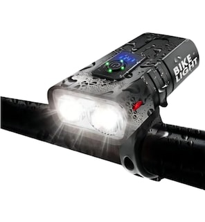 Foto 1 | Foto 1 | Xtellar Kit Luces Led De Alta Potencia Para Bicicleta, Negras, 1200 Lumens, Delantera Y Trasera