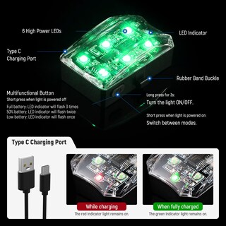 Foto 7 | Foto 7 | Luz Estroboscópica Para Drones Neewer Dl6g, Vuelo Nocturno Anticolisión - Venta Internacional.