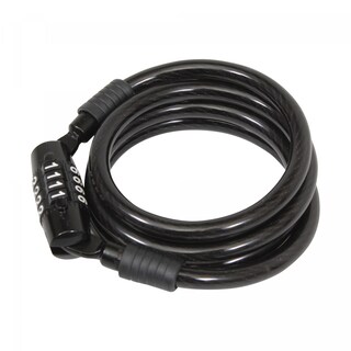Foto 3 | Foto 3 | Cable Candado de Combinación 4 Dígitos Mikel's CCE-8100 color Negro 1 m