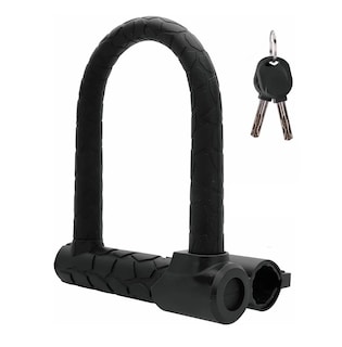 Foto 1 | Foto 1 | Candado Rígido Tipo U Para Bicicleta Motocicleta Con 2 Llaves Eo Safe Imports Esi-494 Negro