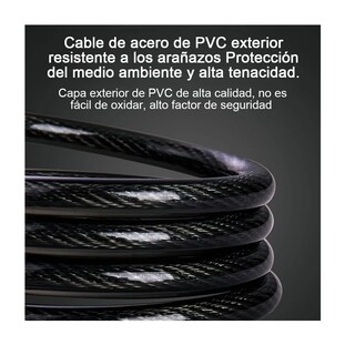 Foto 3 | Foto 3 | Candado Reforzado Alta Seguridad para Bicicleta Eo Safe Imports Esi-3173 color Negro