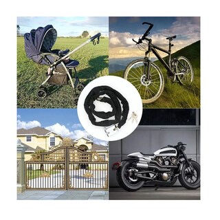 Foto 3 | Foto 3 | Candado De Cadena Para Motocicleta Eo Safe Imports Esi-10640 Negro