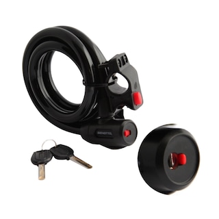 Foto 1 | Foto 1 | Candado Bicicleta Locki 100 Espiral 15x1800mm Negro Benotto