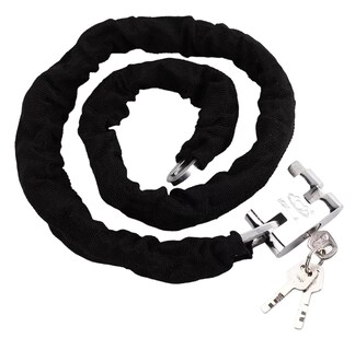 Foto 1 | Foto 1 | Cerradura de Cadena Antirrobo para Bicicleta y Motocicleta Negra