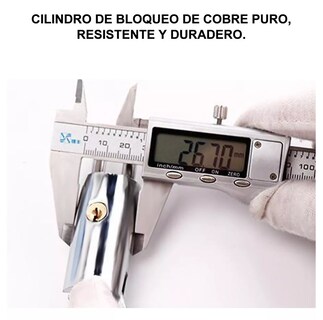 Foto 3 | Foto 3 | Cerradura de Cadena Antirrobo para Bicicleta y Motocicleta Negra