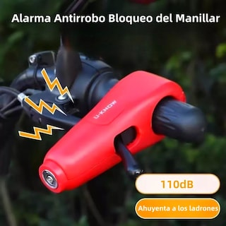 Foto 2 | Foto 2 | Alarma Motocicleta Freno Impermeable Acelerador Candado Eo Safe Imports Esi-13760 Rojo