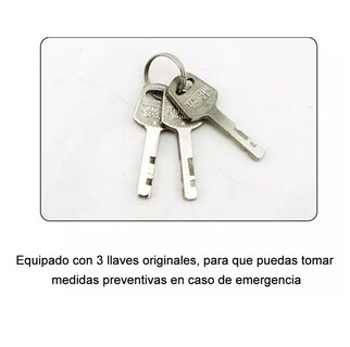 Foto 4 | Foto 4 | Cerradura De Cadena Lab.g Antirrobo Para Bicicleta Y Motocicleta Negro
