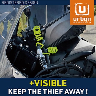 Foto 4 | Foto 4 | Mosquetón Urban Ur140 De Helmet Lock Con Código De 4 Dígitos Para Motocicleta - Venta Internacional.