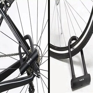 Foto 5 | Foto 5 | Candado Rigido Tipo U Para Bicicleta Motocicleta+1.2 M Cable Lab.g Negro