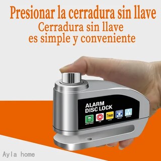 Foto 3 | Foto 3 | Candado De Disco Xtellar Para Moto Con Alarma 120db