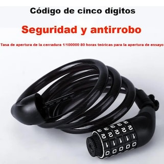 Foto 4 | Foto 4 | Xtellar Candado De Seguridad Con Cable De Acero Para Bicicleta Y Moto