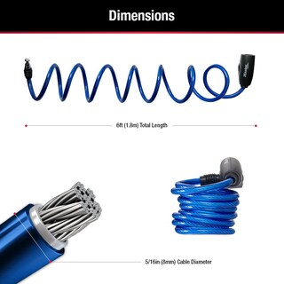 Foto 6 | Foto 6 | Cables Master Lock 8127tri Para Candado Para Bicicleta Paquete De 3 Unidades Con Llave - Venta Internacional.