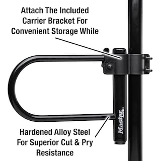 Foto 5 | Foto 5 | Candado Bike Lock Master Lock 7.25 U Con Cable En Forma De Bucle - Venta Internacional.
