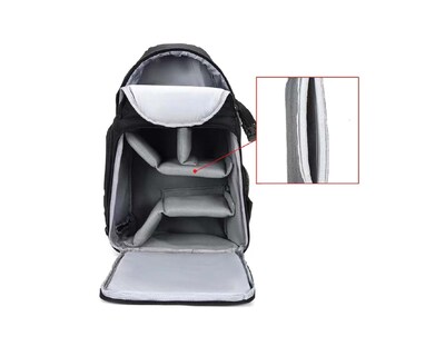 Foto 1 | Foto 1 | Mochila para Cámara Tec4home Dslr color Negro