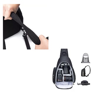 Foto 5 | Foto 5 | Mochila para Cámara Cadence Negra a Prueba de Agua