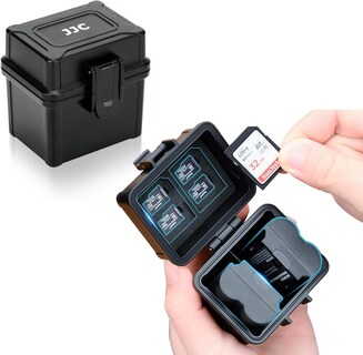 Foto 1 | Foto 1 | Funda Portátil Con Batería Y Tarjeta De Memoria Jjc Para Canon Nikon - Venta Internacional.