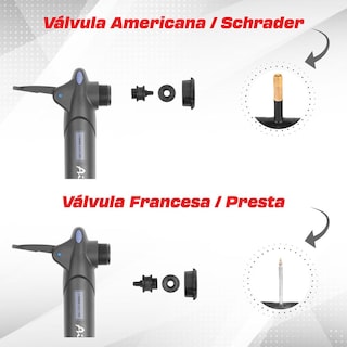Foto 3 | Foto 3 | Bomba Mini Telescópica para Bicicleta Giyo Genérica