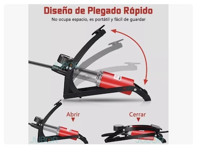 Foto 4 | Foto 4 | Bomba De Aire Pedal Xtellar Para Inflar Llantas Bicicleta Moto