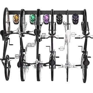 Foto 2 | Foto 2 | Soporte Gancho Rack de Pared Para 5 Bicicletas Eo Safe Imports Esi-14740 Negro