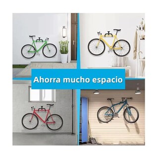 Foto 3 | Foto 3 | Set Soporte Gancho Bicicleta Pared+candado+gafas+botella Eo Safe Imports Esi-18105 Negro