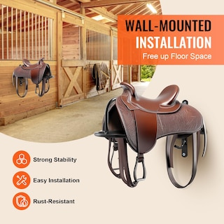 Foto 5 | Foto 5 | Soporte De Pared Para Sillín Vevor, Paquete De 8 Unidades, Para Caballos, Inglés Y Western - Venta Internacional.