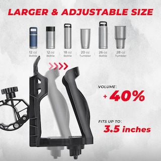 Foto 4 | Foto 4 | Portavasos Kemimoto Atv Para Motocicleta Con Abrazadera Metálica De 0.6-1.56 Pulgadas - Venta Internacional.