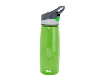 Foto 1 | Foto 1 | Botella Con Agarradera Wallis Botón Antiderrame 680 Ml Transparente
