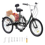 Triciclo Para Adultos Con Cesta