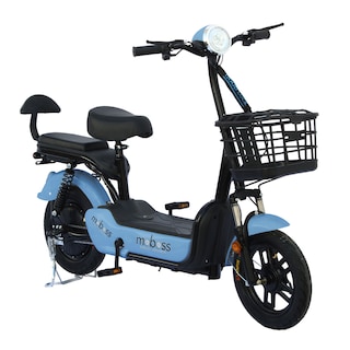 Foto 1 | Foto 1 | Bicicleta Eléctrica Urbana Moboss ZM300 Azul 350w 25 Km/h