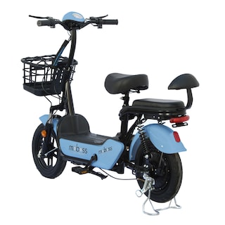 Foto 3 | Foto 3 | Bicicleta Eléctrica Urbana Moboss ZM300 Azul 350w 25 Km/h