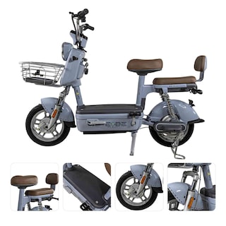 Foto 2 | Foto 2 | Bicicleta Electrica Bicimoto 48v 35kml/h Luces Full Led Gris Bizmo