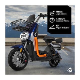 Foto 2 | Foto 2 | Bicleta Bicimoto Electrica 800w 60v 50km/h Luces Full Led Azul Bizmo