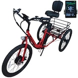 Triciclo Eléctrico Ventdepot Rojo