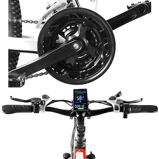 Foto 3 | Foto 3 | Bicicleta Eléctrica Todoterreno Mxfwp-023 Plegable con Pantalla Multicolor y Neumáticos de 26”