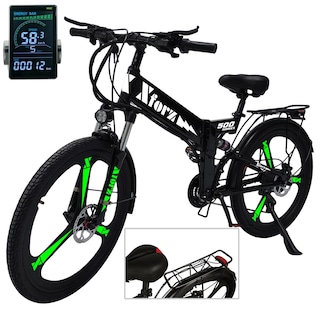 Foto 1 | Foto 1 | Bicicleta Eléctrica con Pantalla Ventdepot Negro