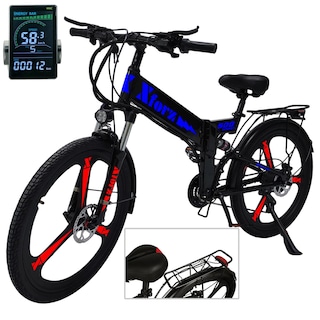 Foto 1 | Foto 1 | Bicicleta Eléctrica con Pantalla Ventdepot Negro