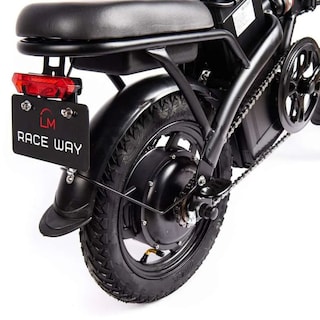 Foto 4 | Foto 4 | Moto Bici Eléctrica Negro LMR-006 Race Way Velocidad Máx 40km/h 750w Bluetooth Bocina Y Casco