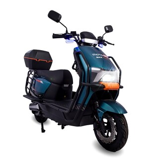 Foto 1 | Foto 1 | Bikeon Srx Plus Verde Moto Eléctrica Para Adultos Hasta 60 km/h Y 100 km Autonomía Frenos Hidráulicos Luces Led Batería
