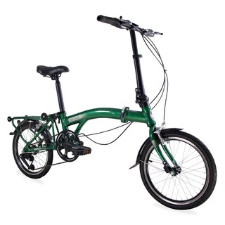 Foto 2 | Foto 2 | Bicicleta Plegable Benotto Piegare color Verde R16 3V Unisex