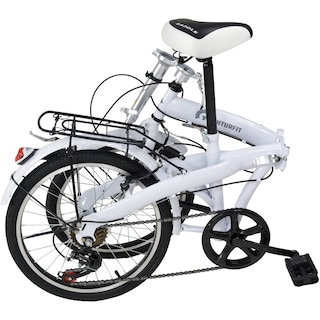 Foto 3 | Foto 3 | Bicicleta Plegable Retro Vintage R20 Vbrake Blanca