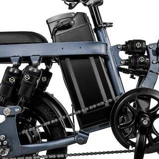 Foto 6 | Foto 6 | Bicicleta E-be Gris Eléctrica Plegable E-flex Pro 750w 35km/h