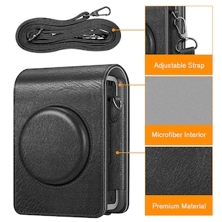 Foto 2 | Foto 2 | Funda Protectora Fintie Negra para Cámara Fujifilm Instax Mini Evo - Venta Internacional